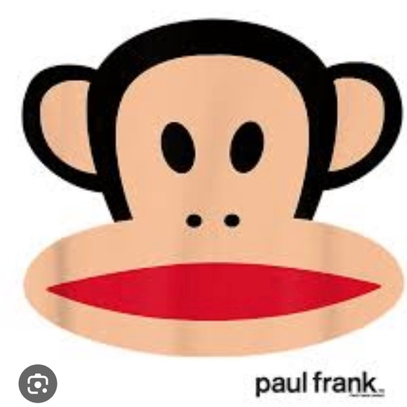 Paul Frank 2pc pajamas monkey face pattern size M - Picture 3 of 13